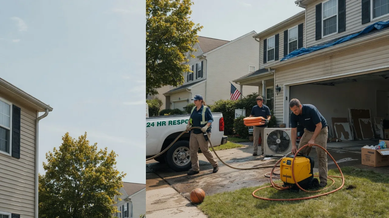 Emergency Water Damage Restoration in Rutherford College, NC near me